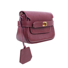 Bolsa Nano Adele Burgundy Liso Pronta Entrega