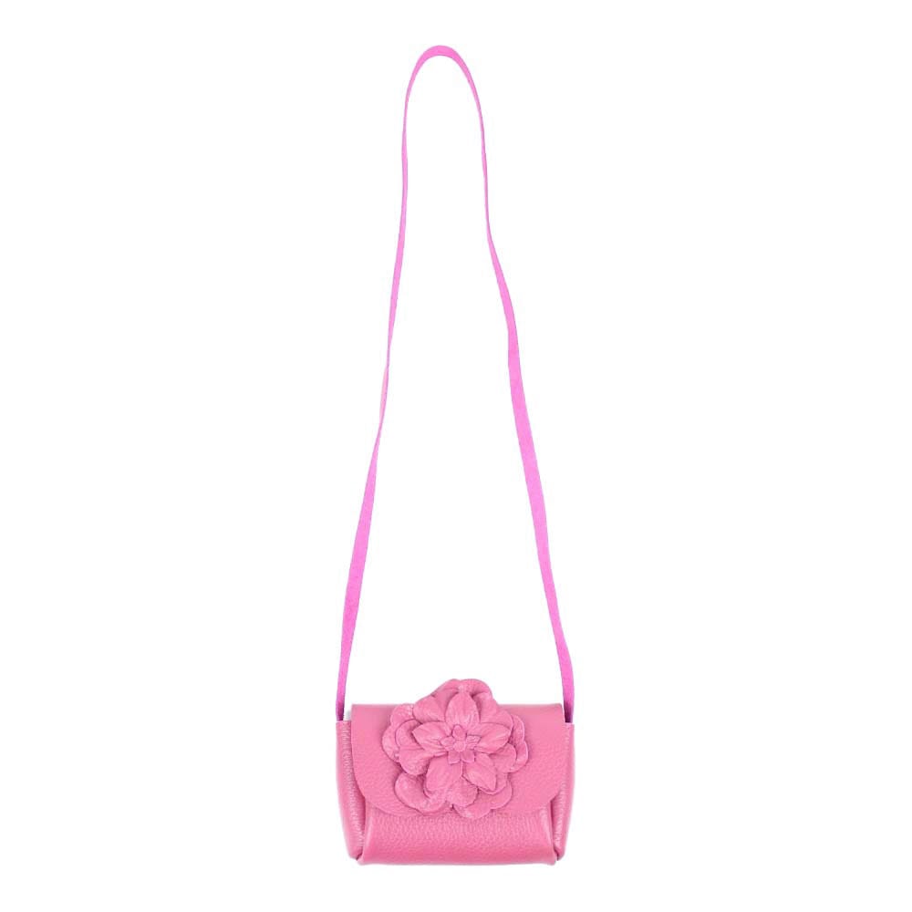 Bolsa Infantil Camélia Rosa Orquídea Pronta Entrega