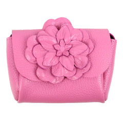 Bolsa Infantil Camélia Rosa Orquídea Pronta Entrega