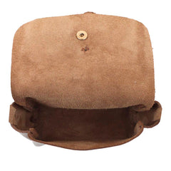 Bolsa Infantil Camélia Caramelo Liso Pronta Entrega