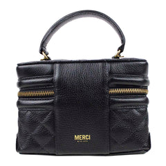 Bolsa Ivy Matelasse Preto Liso Pronta Entrega