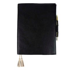 Caderno Toujours G Preto Liso com Off White Liso Pronta Entrega