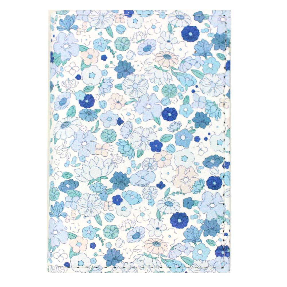 Carteira de Dinheiro Mini Estampa Liberty Azul Pronta Entrega