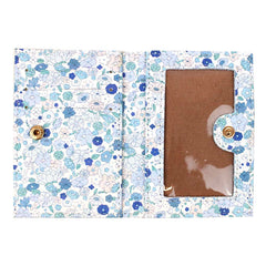 Carteira de Dinheiro Mini Estampa Ditsy em Couro Personalizada