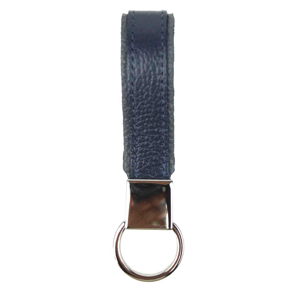 Chaveiro Edy Masculino Chumbo com Marinho Liso Pronta Entrega