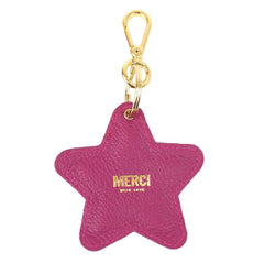 Chaveiro Estrela Fúcsia Liso Pronta Entrega
