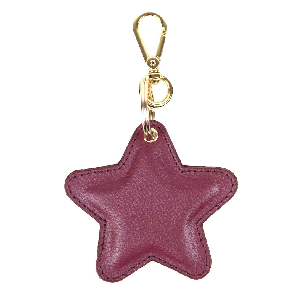 Chaveiro Estrela Magenta Pronta Entrega