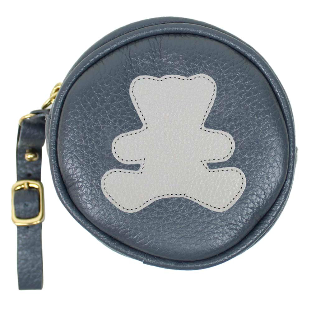 Porta Chupeta Little Bear em Couro Personalizada