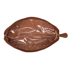 Estojo Eloah Caramelo Liso Pronta Entrega
