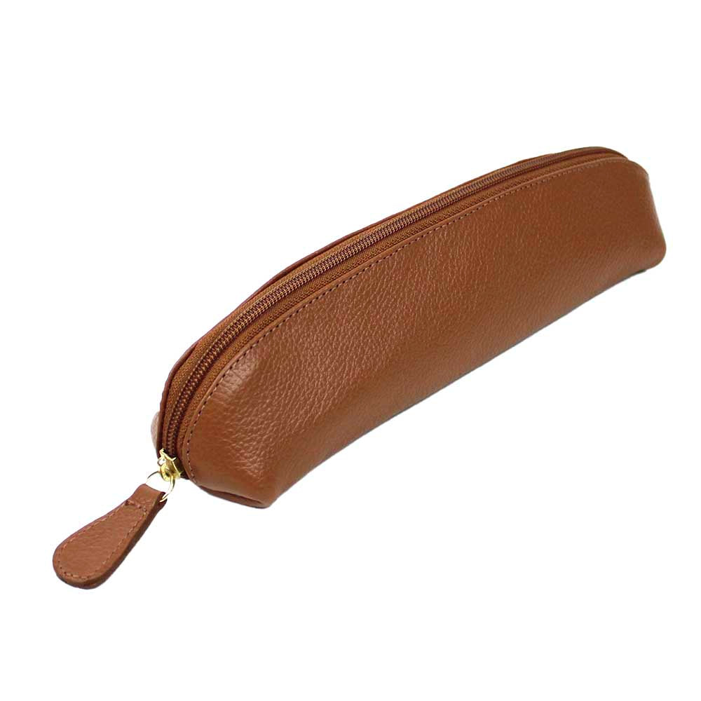 Estojo Eloah Caramelo Liso Pronta Entrega