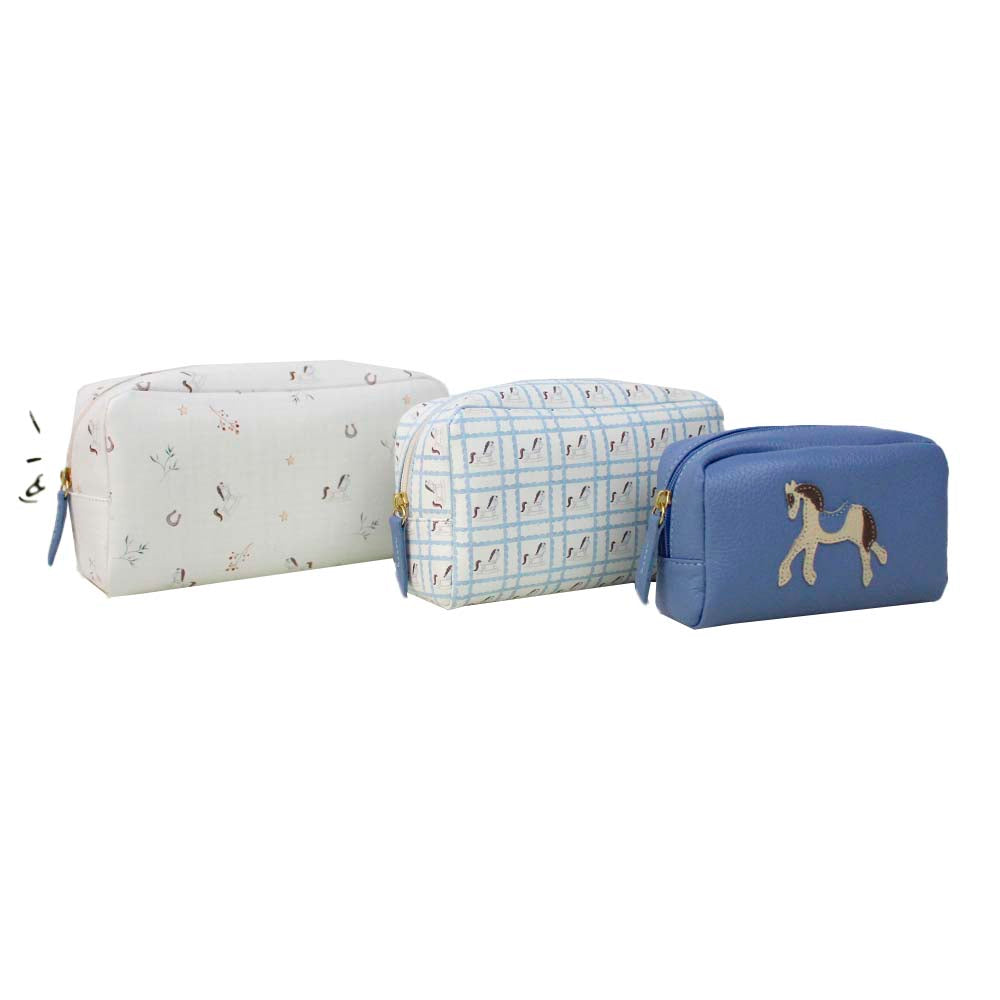 Kit Necessaire Mix de Estampas Masculina Pronta Entrega