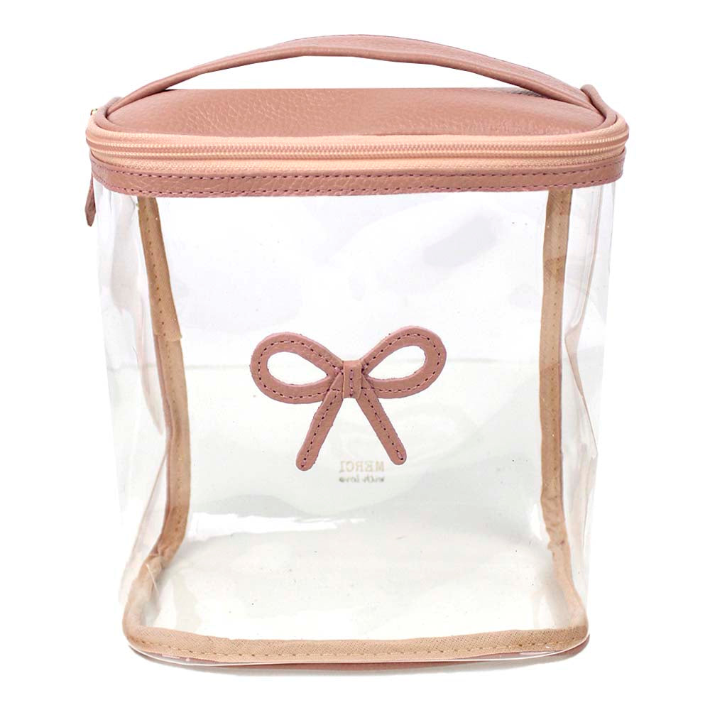 Necessaire Mami Laço Rococó Algodão Doce Liso Pronta Entrega