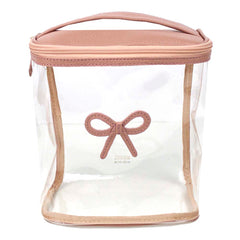 Necessaire Mami Laço Rococó Algodão Doce Liso Pronta Entrega