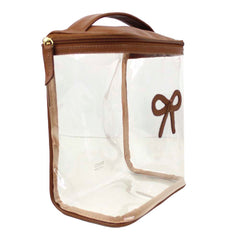 Necessaire Mami Laço Rococó Caramelo Liso Pronta Entrega