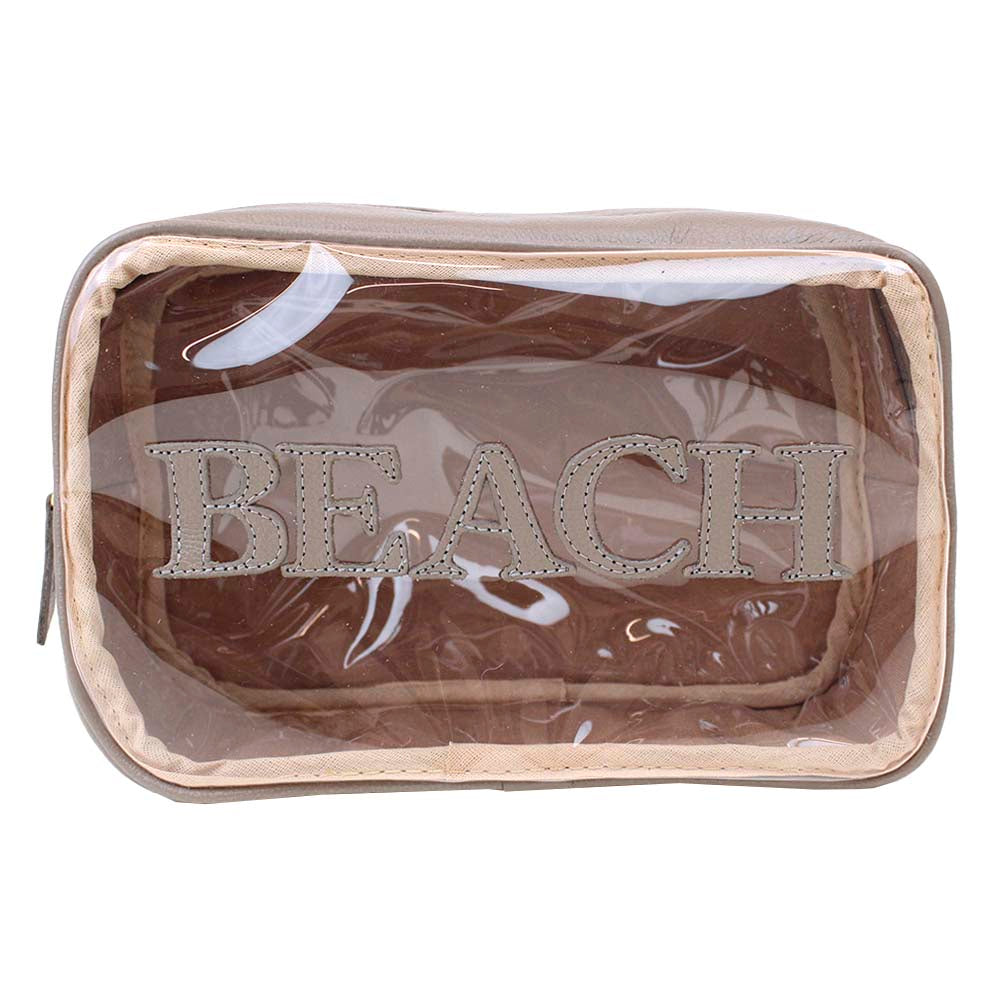 Necessaire Anne Beach Castor Pronta Entrega