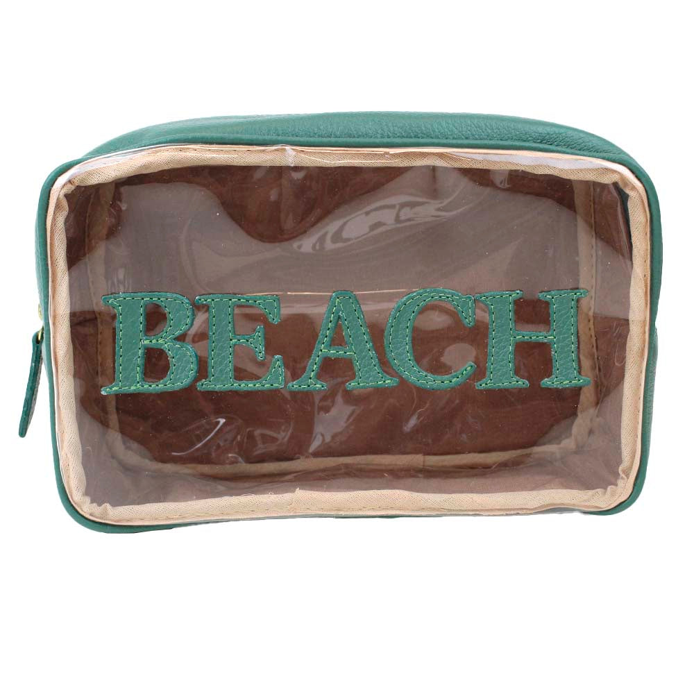 Necessaire Anne Beach Esmeralda Pronta Entrega