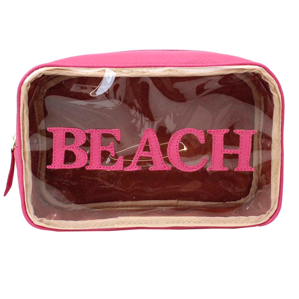 Necessaire Anne Beach Pink Prada Pronta Entrega