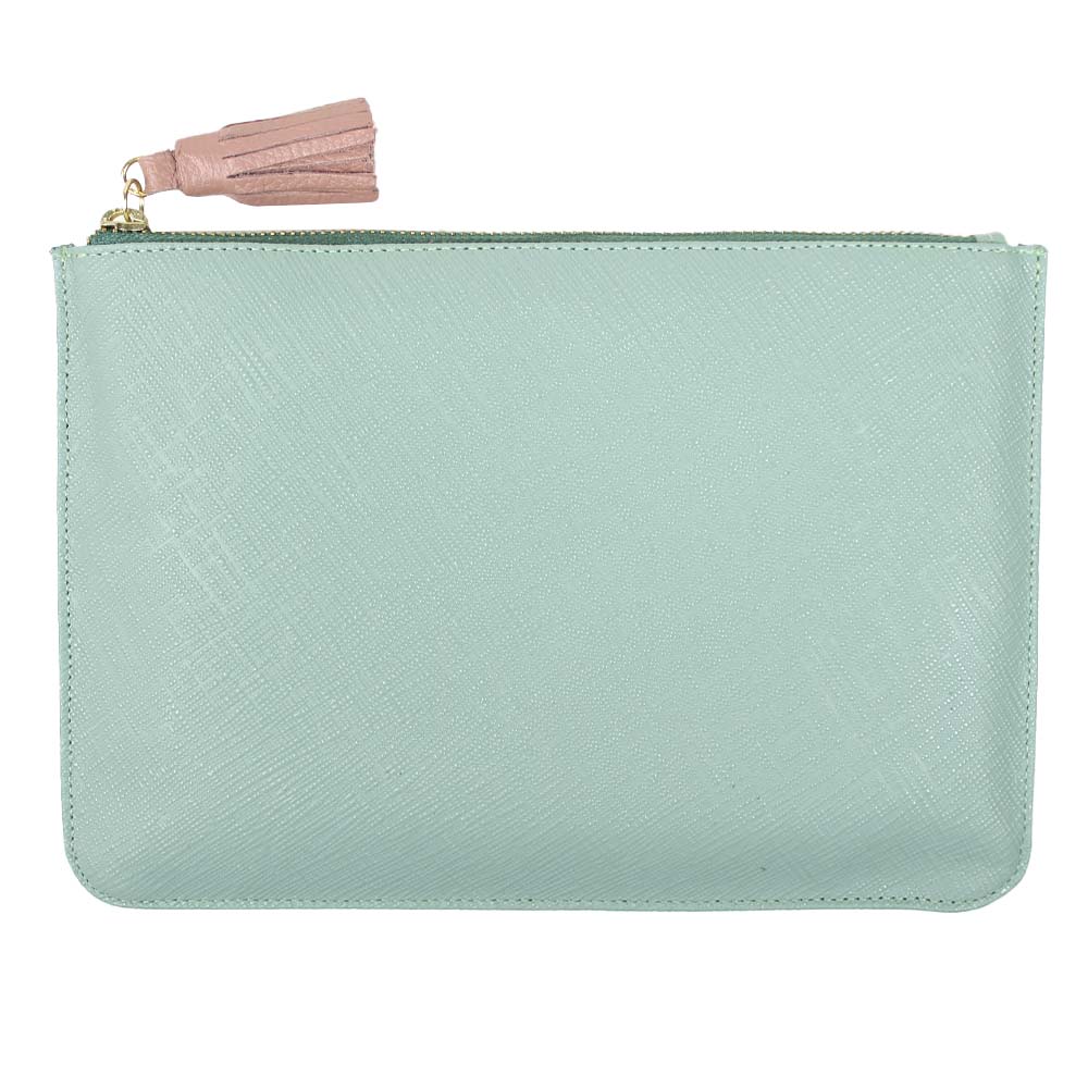 Necessaire Caroline G em Couro Personalizado