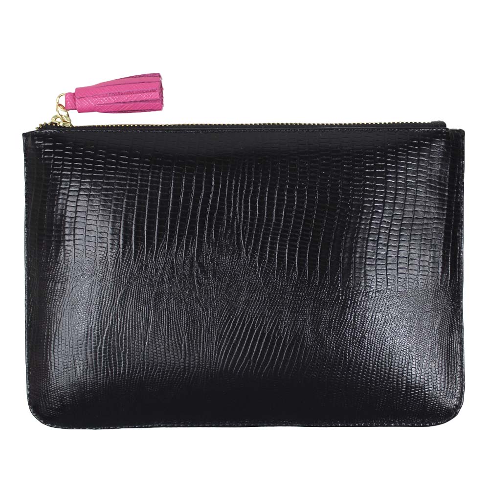 Necessaire Caroline G em Couro Personalizado