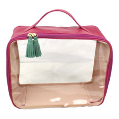 Necessaire Crystal G Chiclete com Jade Pronta Entrega