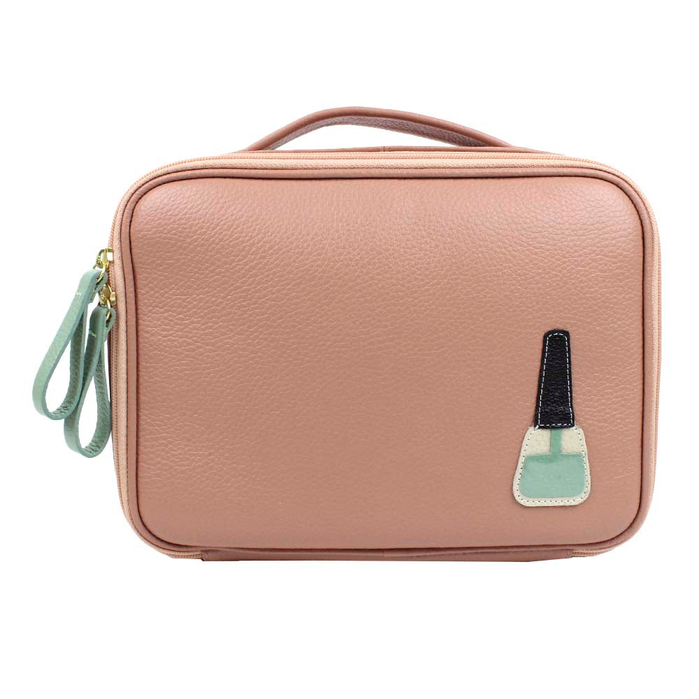Necessaire Esmalte Algodão Doce Liso com Menta Liso Pronta Entrega
