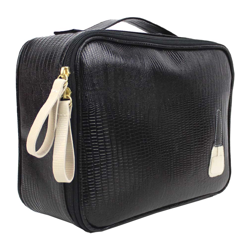 Necessaire Esmalte P Preto Paris com Off White Lesard Pronta Entrega