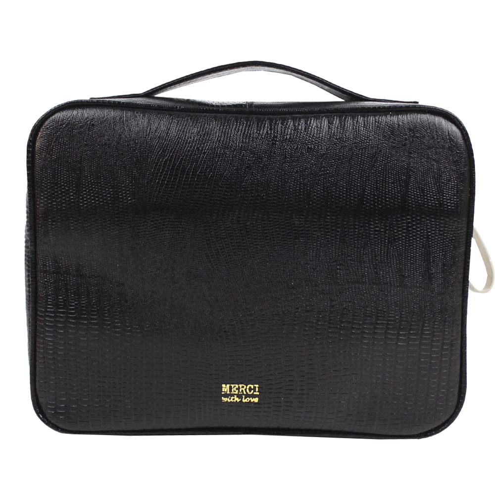Necessaire Esmalte P Preto Paris com Off White Lesard Pronta Entrega