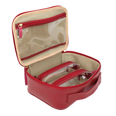 Necessaire Esmalte Vermelho Liso com Chiclete Pronta Entrega