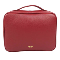Necessaire Esmalte Vermelho Liso com Chiclete Pronta Entrega