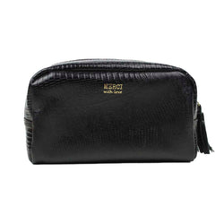 Necessaire Julie M Preto Paris com Preto Liso Pronta Entrega