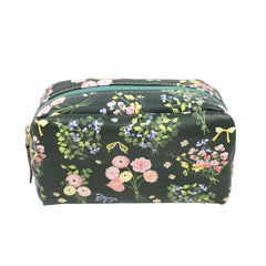 Necessaire Julie P Estampa Bouquet com Algodão Doce Liso Pronta Entrega