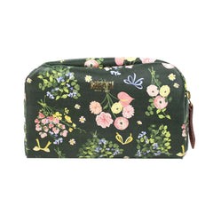 Necessaire Julie P Estampa Bouquet com Algodão Doce Liso Pronta Entrega