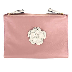 Necessaire Limpo/Usado Camélia em Couro Personalizada