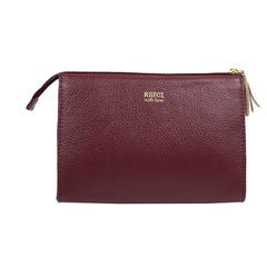 Necessaire Louise M Burgundy Liso com Rose liso Pronta Entrega