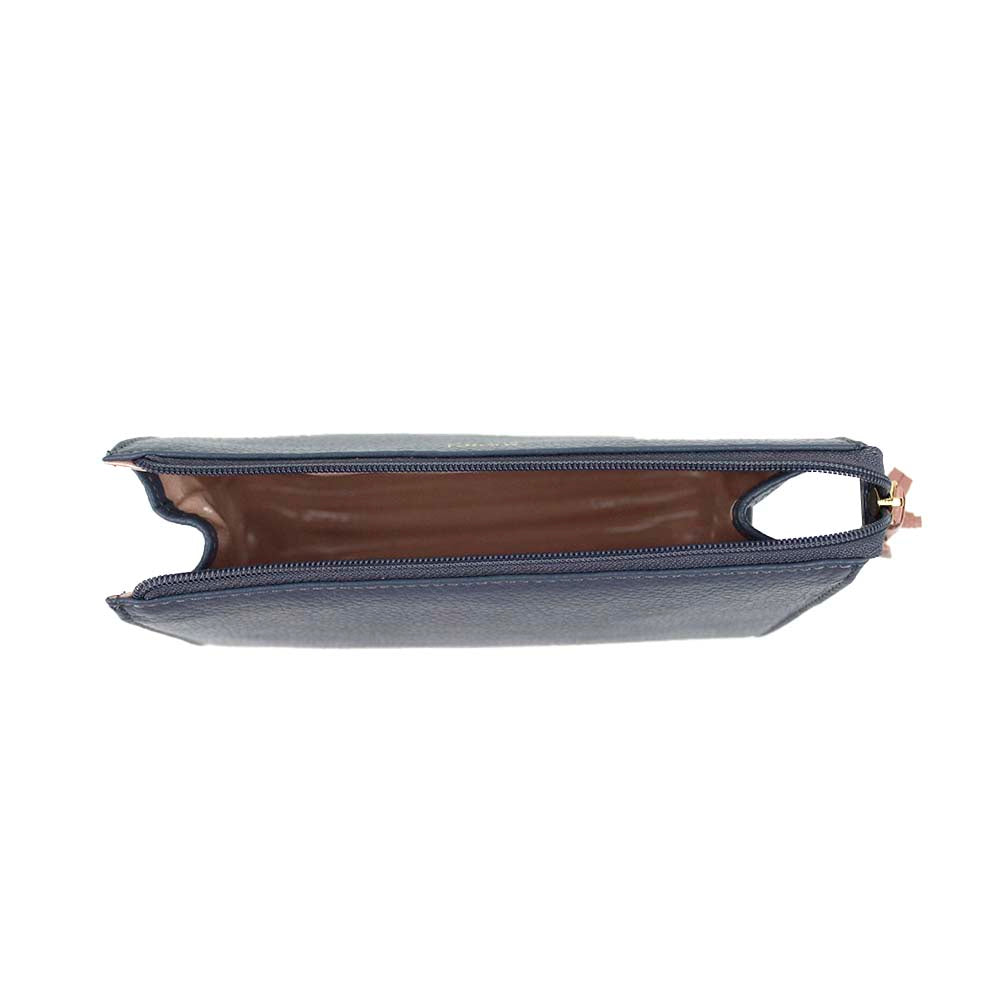 Necessaire Louise M Oceano com Algodão Doce Liso Pronta Entrega