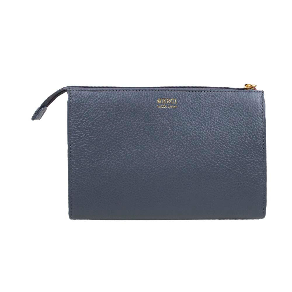 Necessaire Louise M Oceano com Algodão Doce Liso Pronta Entrega