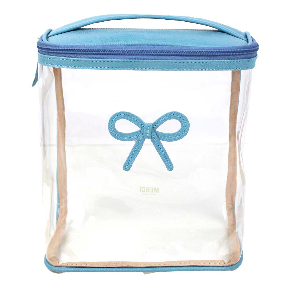 Necessaire Mami Laço Rococó Aqua Lesard Pronta Entrega