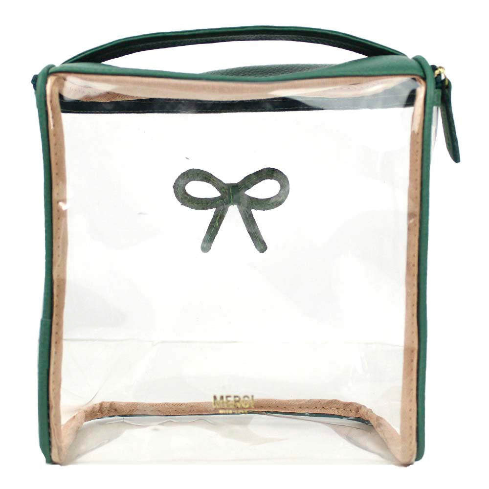 Necessaire Mami Laço Rococó Esmeralda Pronta Entrega