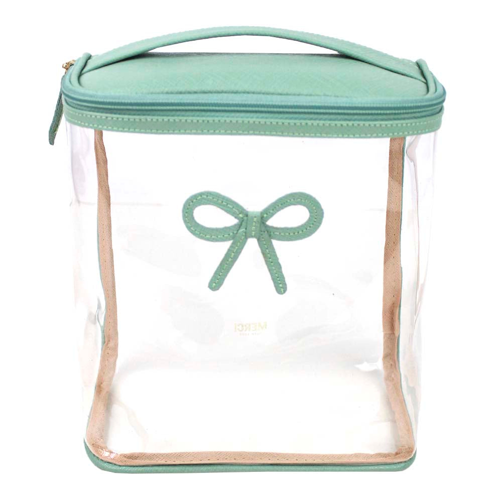 Necessaire Mami Laço Rococó Menta Prada Pronta Entrega