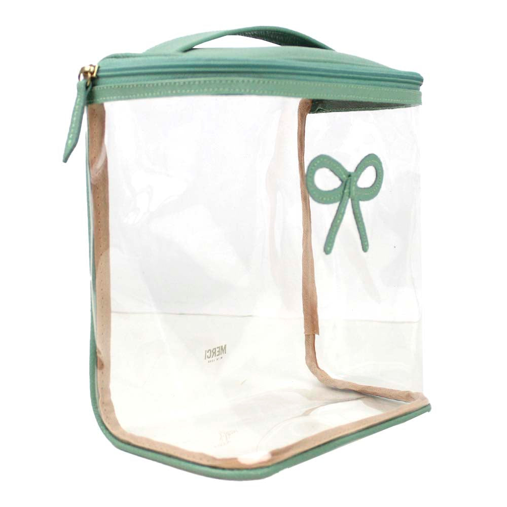 Necessaire Mami Laço Rococó Menta Prada Pronta Entrega