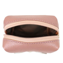 Necessaire Mami Mini Laço Rococó Algodão Doce Liso com Off White Liso Pronta Entrega