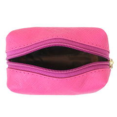 Necessaire Mami Mini Laço Rococó Pink Prada com Algodão Doce Liso Pronta Entrega