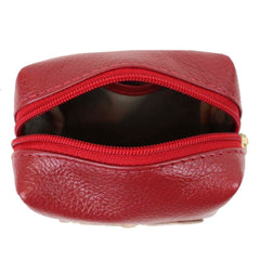 Necessaire Mami Mini Laço Rococó Vermelho Liso com Rose Liso Pronta Entrega