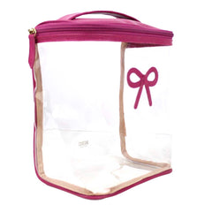 Necessaire Mami Laço Rococó Pink Lesard Pronta Entrega
