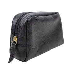 Necessaire Masculina P Preto Liso Pronta Entrega