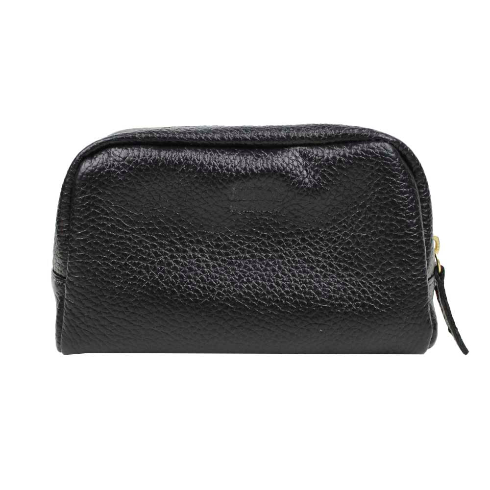Necessaire Masculina P Preto Liso Pronta Entrega