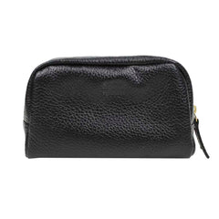 Necessaire Masculina P Preto Liso Pronta Entrega