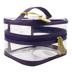 Necessaire Mya Purple com Lima Liso Pronta Entrega