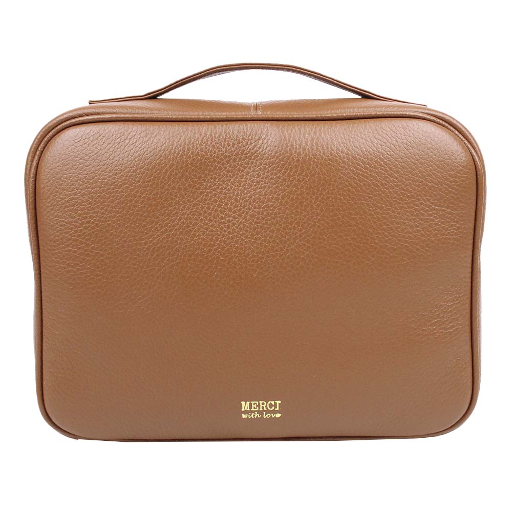 Necessaire Sarah em Couro Personalizada