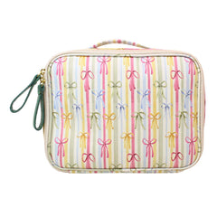 Necessaire Sarah Estampa Korea em Couro Personalizada